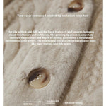 Women Fur Cardigan Thickened Long2025Spring And Autumn V-neck Jacket Female Loose Simple Leisure With Buttons Faux Fur Mink Coat RT220