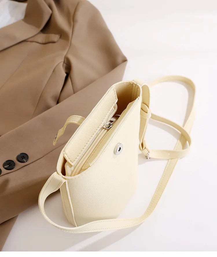 Fashion Women Handbags Female Soft Pu Leather Shoulder Bags Large Capacity Crossbody Bags for Women Portable Falp Phone Purse RT220