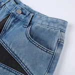 Aelfric Eden Star Patchwork Denim Shorts 2025 Men Summer Hip Hop Streetwear Shorts Y2K Harajuku Casual Track Shorts Sweatpants RT220