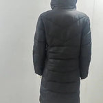 Winter New Hooded Mid Length Slim Fit Warm Long Sleeve Solid Color Jacket For Women,3 Colors RT220