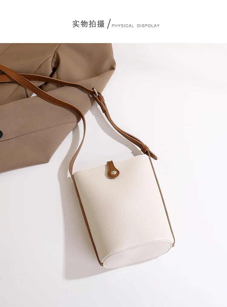 Fashion Women Handbags Female Soft Pu Leather Shoulder Bags Large Capacity Crossbody Bags for Women Portable Falp Phone Purse RT220