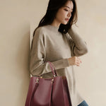 Genuine Brand Luxury Designer Women Bags High Quality Leather Shoulder Crossbody Messenger Tote Bag Large Handbag Purses RT220