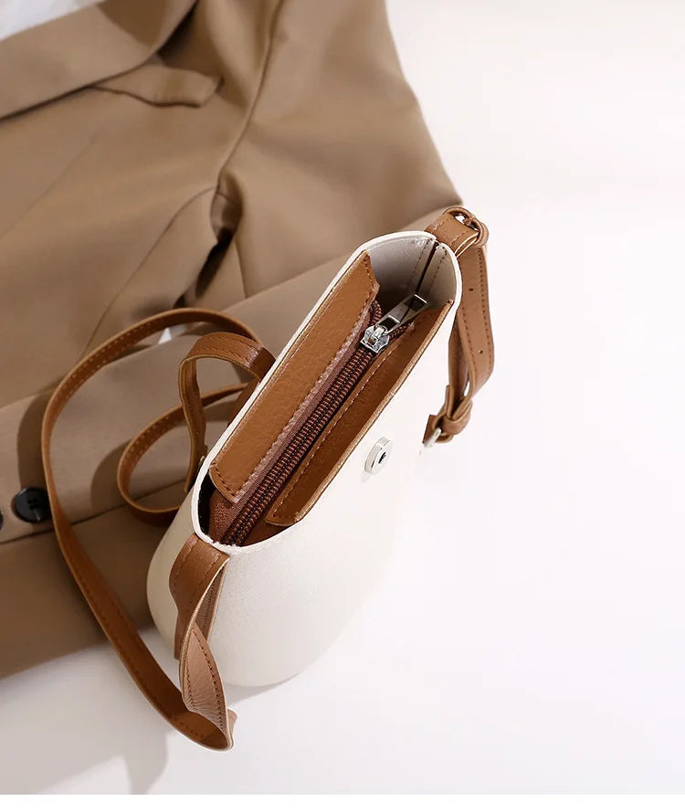 Fashion Women Handbags Female Soft Pu Leather Shoulder Bags Large Capacity Crossbody Bags for Women Portable Falp Phone Purse RT220