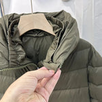Winter New Down Coats Puffer Jacket Women Simple Casual Elegant Outerwears Stand-up Collar Thick Slim Warm Short Down Jackets RT220