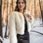Women's Winter Warm Imitation Mink Fur Jacket Fashionable And Casual Style RT220