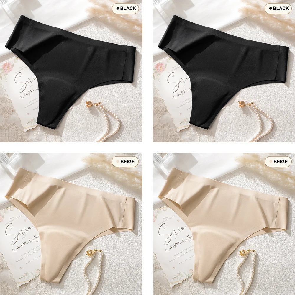 4Pcs Camel Toe Proof Thong Seamless Panties Invisible Camel Toe Concealer Cover Cameltoe Prevention Underwear For Leggings Gym RT220