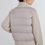 BC930 100% wool and white goose down spliced down jackets for women of high quality from luxury brands coats RT220