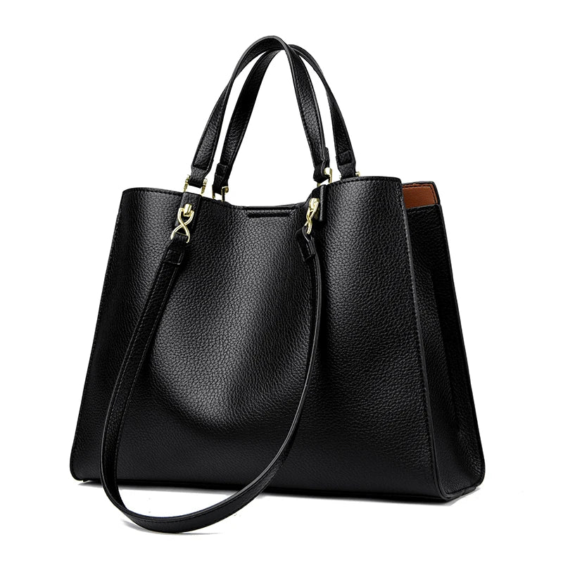 Genuine Brand Luxury Designer Women Bags High Quality Leather Shoulder Crossbody Messenger Tote Bag Large Handbag Purses RT220