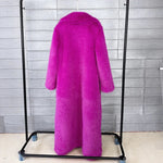 Tossy Winter Fur Feather Overcoat For Women Loose Cardigan Solid Luxury Elegant Jacket Clothes Warm 2025 Fur Feather Outwear RT220