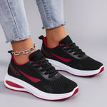 Spring new women's sports shoes, fashionable, breathable, lightweight, non-slip, wear-resistant, casual sports shoes, flat shoes RT220