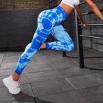 Women Print  Seamless Pants Leopard High Waist Leggings Thin Fitness Pant Push Up Legging Sports Pants Gym Workout Tights RT220