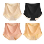 Women's High Waist Shapewear Panties Sexy Breathable Underwear Female Seamless Tummy Control Briefs Underpants Slimming Lingerie RT220