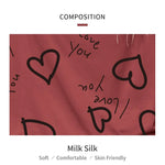 Autumn Fashion Home Pajama Suit Women Sleepwear Pijama Milk Silk Short Sleeve Top with Pants 2 Piece Pajamas for Ladies Lingerie RT220