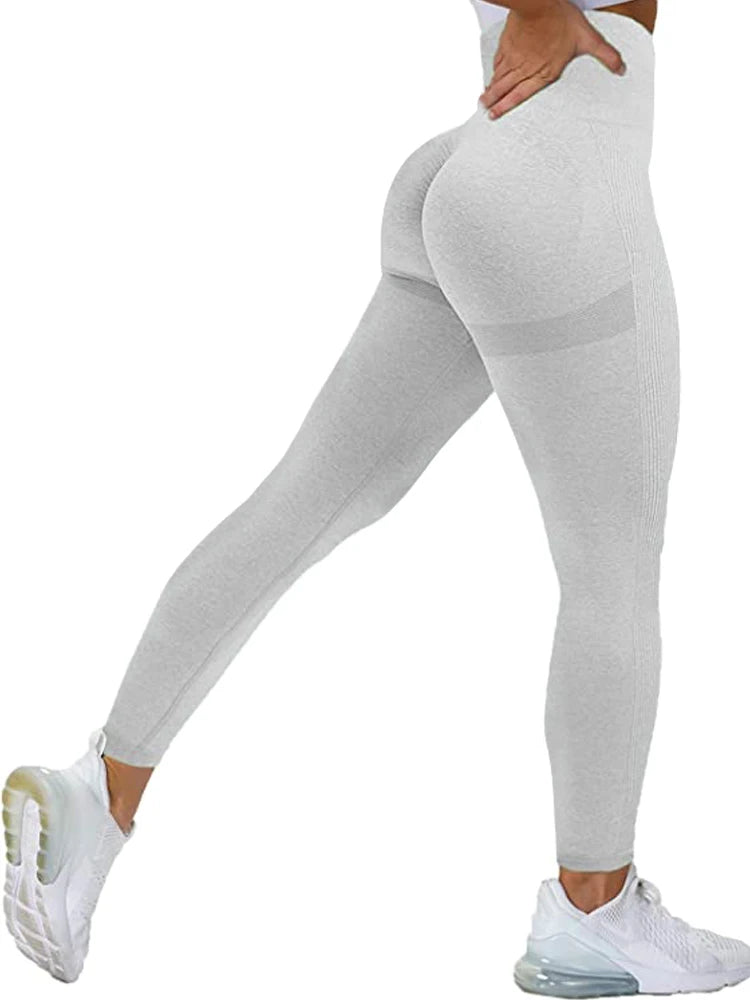 Women Seamless Workout Leggings High Waist Push Up Leggings Ladies Sexy Gym Legging Fashion Black Sports Leggings RT220