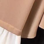 Spliced fake Two-piece Polo Collar Suit Shirt for Women in Summer Loose and Versatile Slim Top RT220