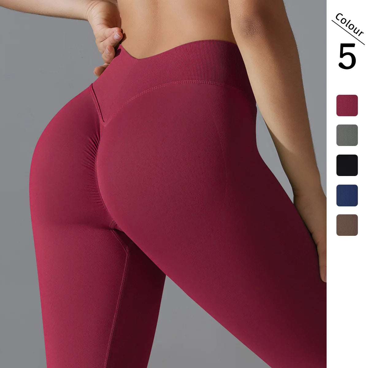 Outdoor Seamless Sports Leggings High Waist Quick-drying Yoga Running Fitness Pants Women's Peach Hip-lifting Leggings Sports RT220