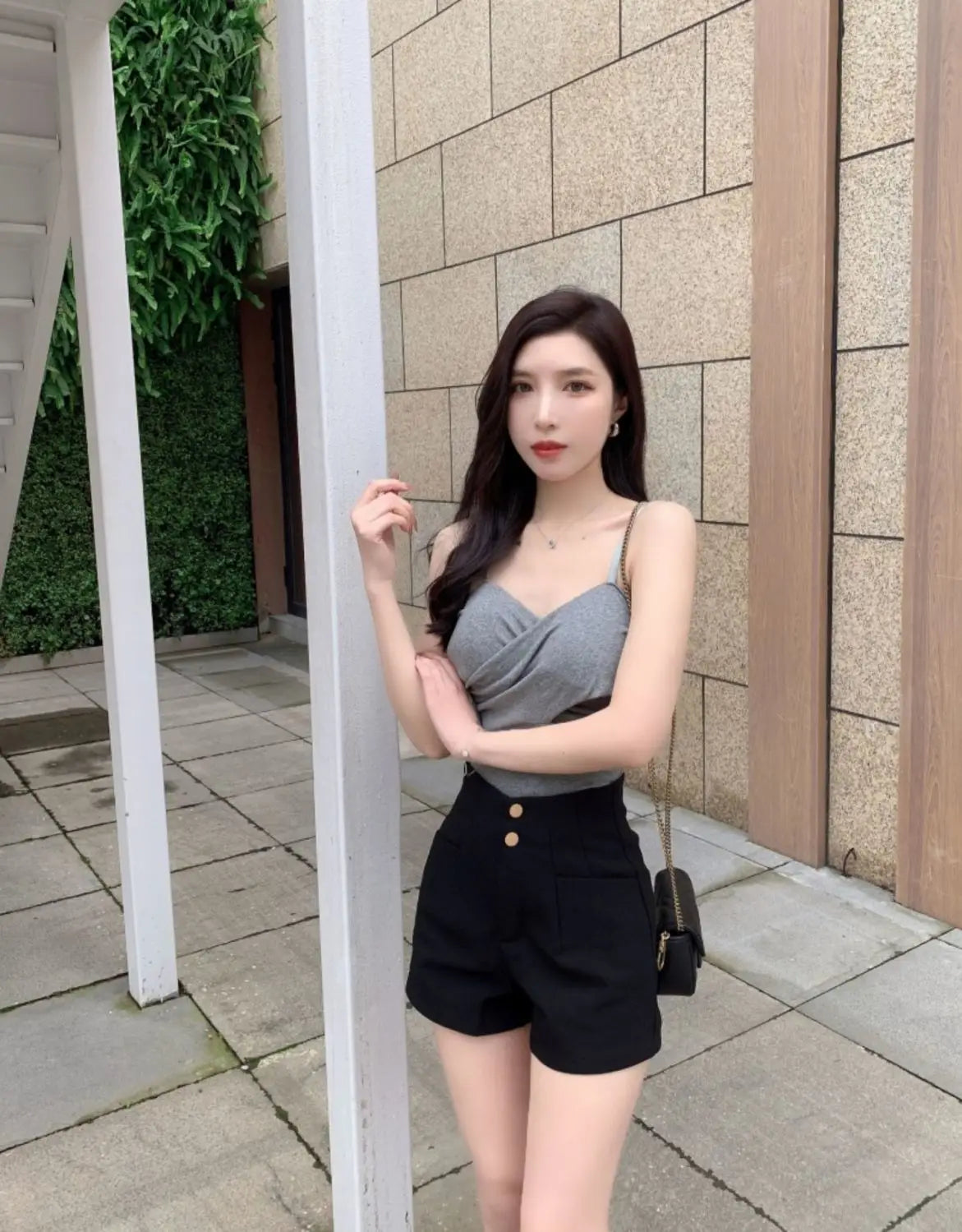 Plus Velvet Thicker Shorts Women Korean Style All-match Sexy Kpop High Waist Autumn Winter Club Streetwear Fashion Solid Buttons RT220