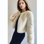 Women's Winter Warm Imitation Mink Fur Jacket Fashionable And Casual Style RT220