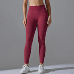 Outdoor Seamless Sports Leggings High Waist Quick-drying Yoga Running Fitness Pants Women's Peach Hip-lifting Leggings Sports RT220
