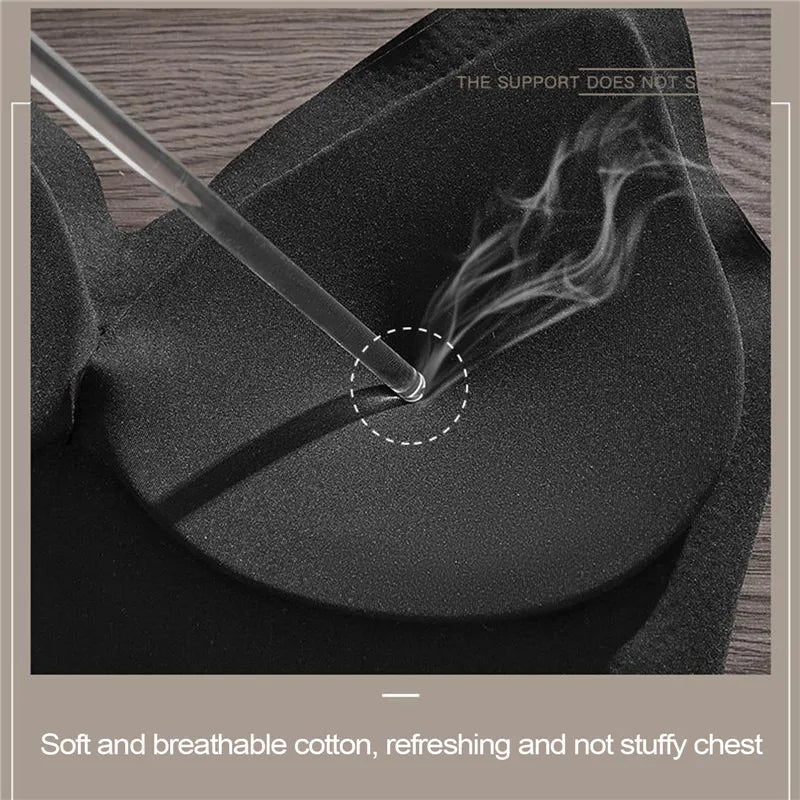 Women Invisible Bra Deep U Plunge Bras Backless Top for Dresses Sexy Lingerie with Transparent Strap Push Up Strapless Underwea RT220