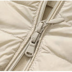 New Fashion Female Sleeveless Jacket Women Winter Light White Duck Down Jacket Slim Puffer Vest Portable Windproof Down Coat RT220
