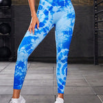 Women Print  Seamless Pants Leopard High Waist Leggings Thin Fitness Pant Push Up Legging Sports Pants Gym Workout Tights RT220