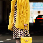 Thick Faux Fur Jacket Women Wine Red Autumn Winter Korean Maxi Coat Long Warm Luxury Fur Black Parkas Bontjas Furry Outerwear RT220