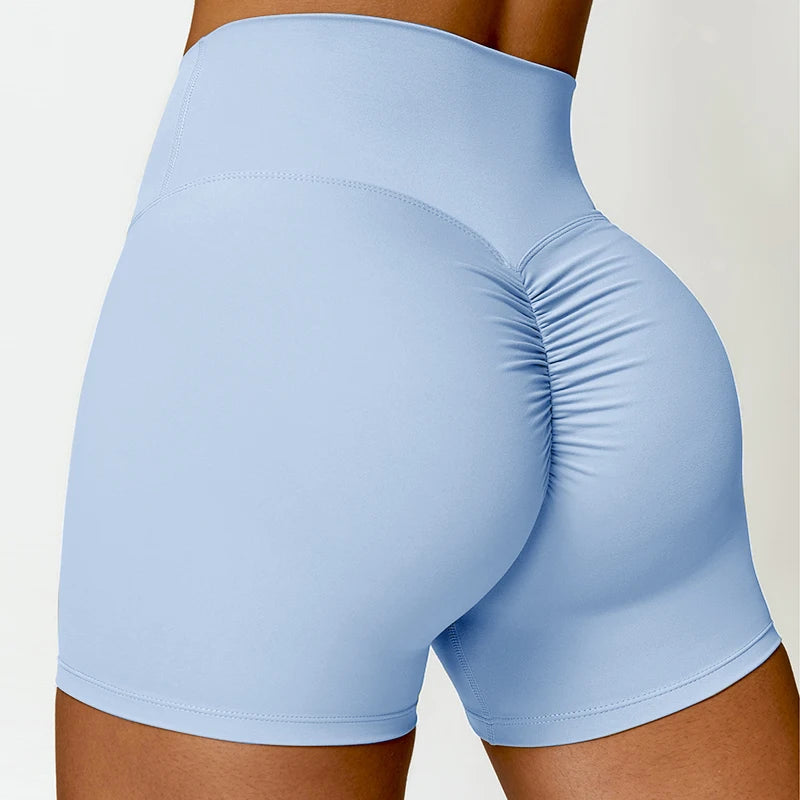 Sexy Flared Leggings Women's Running Pants Scrunch Butt Trousers Cross Waist Sports Tights Woman Skin-Friendly Workout Leggin RT220