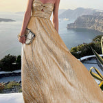 Sleeveless Chest Wrapping Dress Summer Women Sexy Hollow Out Solid Strapless Ladies Maxi Party Dress Fashion Streetwear Vestidos RT220