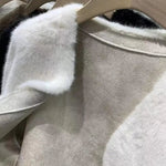 Women's Winter Warm Imitation Mink Fur Jacket Fashionable And Casual Style RT220