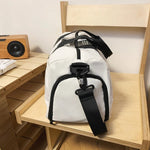 A leisure fashion large capacity fitness travel bag, waterproof fabric, large capacity yoga travel fitness various sports RT220