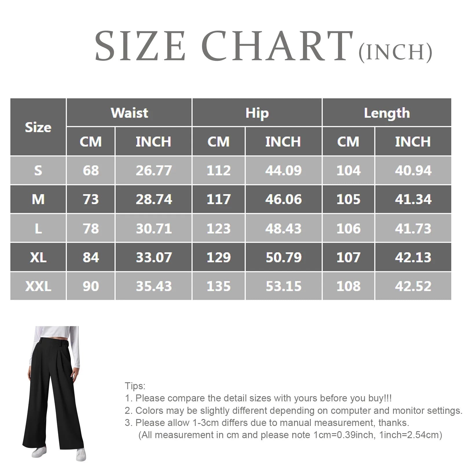 2024 New Pantalones De Mujer Women's Wide Leg Pants Elastic High Waisted Knit Casual Palazzo Pants Trousers With Pockets RT220