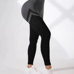 Seamless Stripes Leggings High Waist Butt Lift Leggings Women High Elastic Fitness Fashion Sports Pants Gym Cycling Yoga Tights RT220