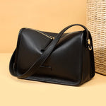 Soft Genuine Leather Messenger Bag Women Design Shoulder Crossbody Bag Purse Fashion Female High Quality Cow Leather Handbag New RT220