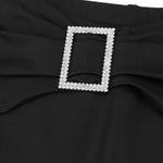 Summer Black Sexy Women's Trousers Streetwear Fashion Sequined New Pants Elegant Female Casual Slim Versatile Trousers Clothing RT220