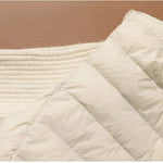 New Fashion Female Sleeveless Jacket Women Winter Light White Duck Down Jacket Slim Puffer Vest Portable Windproof Down Coat RT220