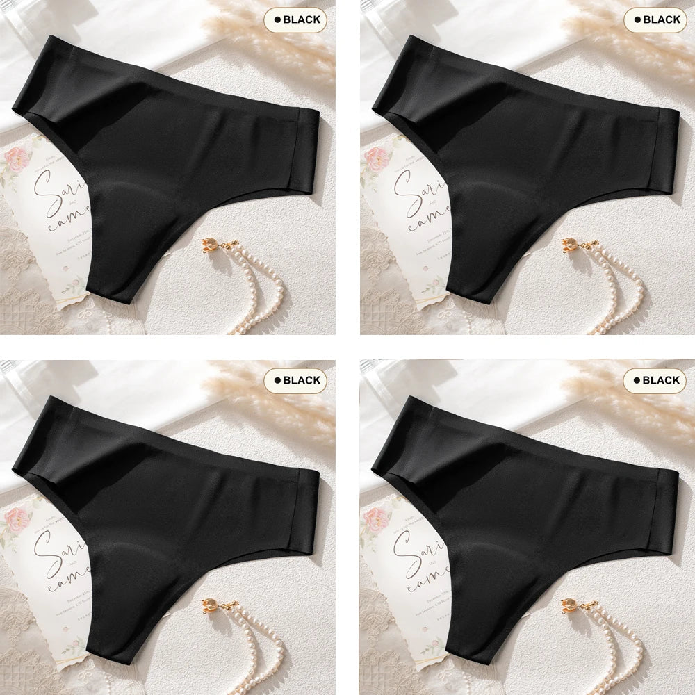 4Pcs Camel Toe Proof Thong Seamless Panties Invisible Camel Toe Concealer Cover Cameltoe Prevention Underwear For Leggings Gym RT220