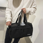 A leisure fashion large capacity fitness travel bag, waterproof fabric, large capacity yoga travel fitness various sports RT220