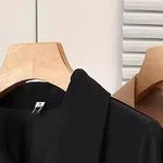 Spliced fake Two-piece Polo Collar Suit Shirt for Women in Summer Loose and Versatile Slim Top RT220