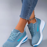 Spring new women's sports shoes, fashionable, breathable, lightweight, non-slip, wear-resistant, casual sports shoes, flat shoes RT220