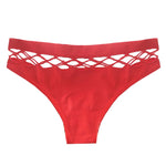 Meet'r Hollow Out Lingerie Europe Seamless Sexy Panties Women  Elasticity Underwear Temptation Middle-waist G String Underpant RT220