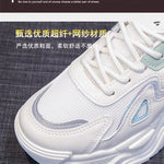 2025 Sneakers Women Platform Flat Shoes Woman Shoes Green Casual Trainers Ladies Chunky Sneakers Women Shoes RT220