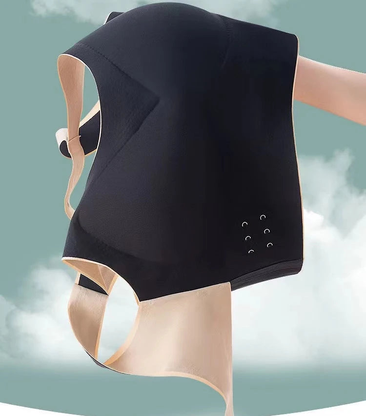 No Trace Sports Women's Underwear Shockproof Gathering Anti-sagging Beautiful Back Fitness Yoga Vest No Steel Ring Women's Bra RT220