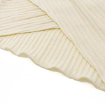 Xeemilo Autumn Solid Underwear Top Elegant Hollow Out Knit Long Sleeve Undershirt 2023 Women Round Collar Slim Warmming Clothes RT220