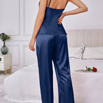 Two Piece Strap Jumpsuit Set Breathable Versatile Multi Color Options Comfortable Skin Friendly Outerwear Layering Two Piece Set RT220