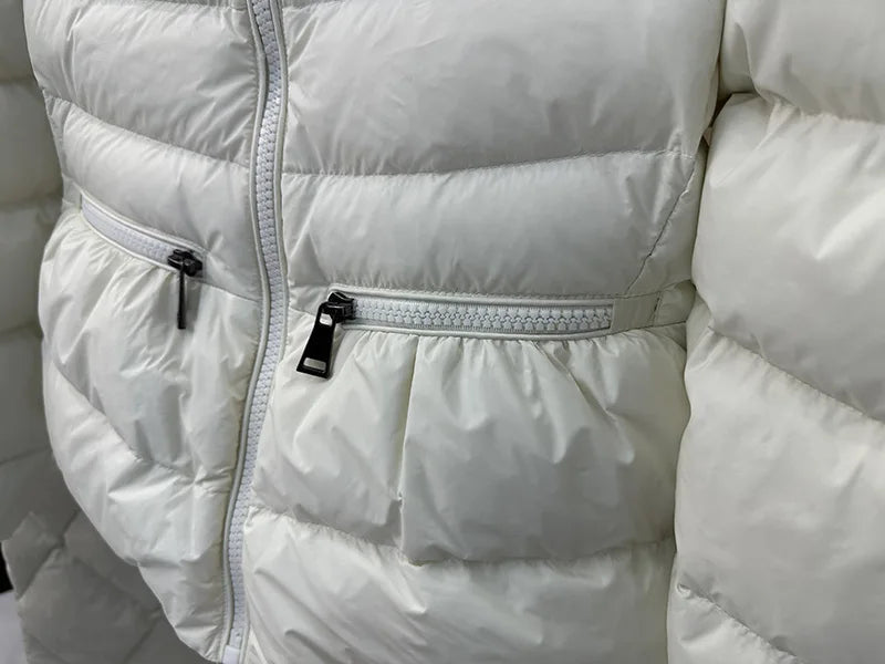 Winter New Down Coats Puffer Jacket Women Simple Casual Elegant Outerwears Stand-up Collar Thick Slim Warm Short Down Jackets RT220