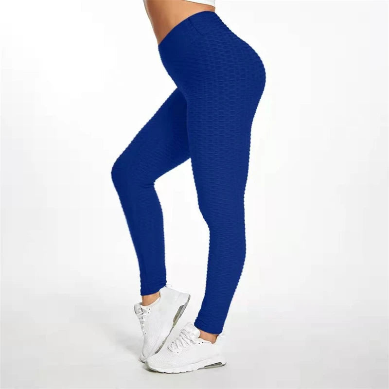 I-MOO Sexy Leggings Hip-lifting Bubble Pants Women High Waist Fitness Leggings Gym Sport Push Up Leggings Women Workout Yoga RT220