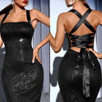 Sexy Irregular Womens Dresses Halter Club Elegant Party Short Summer Dress Woman Clothing Bodycon Evening Prom Dress Vestido X98 RT220