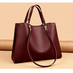 Genuine Brand Luxury Designer Women Bags High Quality Leather Shoulder Crossbody Messenger Tote Bag Large Handbag Purses RT220