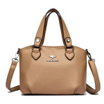 Genuine Soft Leather Shoulder Crossbody Bags for Women Hot sale Luxury Handbag Women Bag Designer Casual Tote Messenger Bag Sac RT220